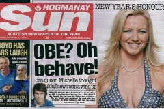 The-Sun_Michelle-Mone-OBE-Thu31stDec09front